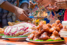 On tamil new year day, all the 6 tastes are incorporated in the food. Rppmkh8v N4awm