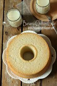 bernice s kitchen 烫面香蕉戚风banana chiffon cake chiffon cake angel food cake