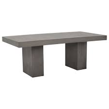 (dining tables) the first dining tables of which survivors remain are the type known as refectory tables. Geradis Concrete Garden Dining Table Barker Stonehouse