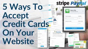 Make your online payment quickly and easily. Accept Credit Card Payments On Your Website 5 Ways Including Paypal Stripe Merchant Account Youtube