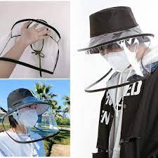 Adjustable Protective Full Face Cover Universal For Any Hat Anti Droplet Dust Proof Face Shield Visor Amazon Ca Home Kitchen Face Cover Visor Shield