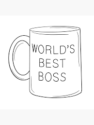 World's Best Boss Office Mug