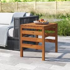 The table is crafted with a solid eucalyptus wood trestle base and a concrete tabletop with an umbrella hole for a rustic feel. Outdoor Farmhouse Table Wayfair