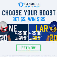 After its successful sportsbook opening at meadowlands. Fanduel Sportsbook Bet 5 Win 125 On Patriots Rams Thursday Night Football Matchup