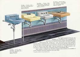 User manuals, american standard plumbing product operating guides and service manuals. 12 Vintage Bathroom Sinks From American Standard In 1955
