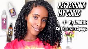 Easy Diy Refresher Spray For Natural Hair Day 5 Curls Maintaining Natural Curly Hair Youtube