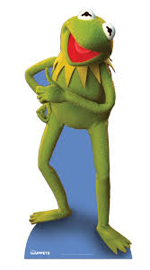Weitere ideen zu kermit der frosch, witzige bilder sprüche, lustige sprüche bilder. Kermit Der Frosch Lifesize Karton Ausschnitt Klein Erhebe Dich Muppets Disney Film Ebay