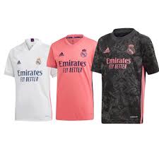 This nice shirt features crisp team graphics that proudly display your real madrid fandom. Top Quality 2020 21 Real Madrid Home Away Third Kit Soccer Jersey 20 21 Real Madrid Football Jersey Hazard Modric Bale Men Football Shirt Uniforms Kit Shopee Malaysia