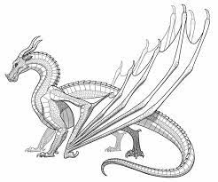 Seawings, also known as sea dragons or ocean dragons to humans, are a pyrrhian tribe of dragons that currently reside in the kingdom of the sea. 15 Pics Of Seawing Dragon Coloring Pages Seawings Wings Of Fire Coloring Home