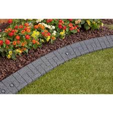 Adding stone borders around your. Yard Edging Lowes