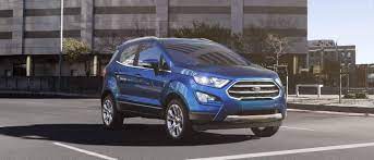 2019 Ford Ecosport Compact Suv Fun Features Big Performance Ford Com Ford Ecosport Compact Suv Ford