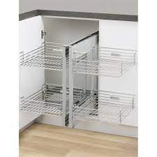 Rated 5.00 out of 5. Kaboodle 2 Tier Blind Corner Soft Close Pullout Baskets Kitchen Blinds Kaboodle Kitchen Bunnings Corner Pantry