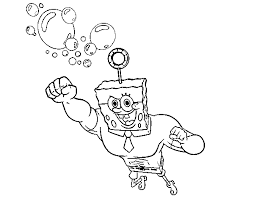 Dibujo De Bob Esponja La Burbuja Invencible Al Ataque Para Colorear Dibujos De Bob Esponja Bob Esponja Esponja