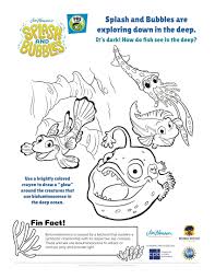 Bioluminescence In The Ocean Coloring Page Kids Coloring Pages Pbs Kids For Parents Ocean Coloring Pages Coloring Pages Coloring Pages For Kids