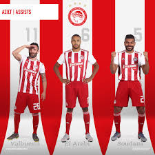 Olympiacos football club, also known simply as olympiacos, olympiacos piraeus or with its full name as olympiacos c.f.p., is a greek profess. Olympiacos Fc 46 On Twitter Mr Assist X3 In The Super League Gr Olympiacos Assists Statistics Slgr Mathieuval8 Elarabiyoussef Hillal Soudani Https T Co Wfcfgncrd7