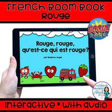 19.le rouge, c'est une couleur _ vous va bien. French Boom Book Les Couleurs Rouge By La Classe De Madame Angel