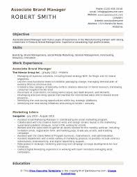 associate brand manager resume samples