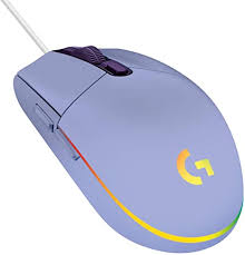 It has 6 programmable buttons; Amazon Com Logitech G203 Lightsync Wired Gaming Mouse Lilac Computers Accessories