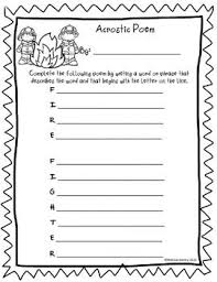 Acrostic Fire Fighter Poem Acrostic Poems Acrostic Poem