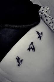 These little birds have always been exceptionally social. Three Cute Flying Bird Tattoos Tattoo Pictures Tattoo Pictures