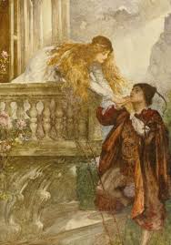 Romeo and juliet by fukari on deviantart. Romeo And Juliet In The Balcony Scene An Illustration