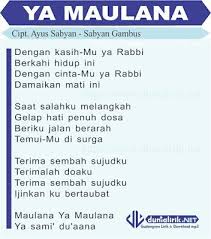 Kumpulan Lirik Semua Lagu All Genre Ya Maulana Nissa Sabyan Wattpad