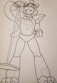 33 bendy and the ink machine coloring pages. Decided To Draw Glamrock Freddy Hope Its Ok Fivenightsatfreddys