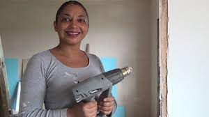How To Use Heat Gun To Strip Paint Youtube