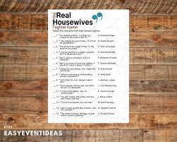 She is still talking about yolanda hadid and whether or not yolanda is truly suffering f. The Real Housewives Tagline Game Housewives Tagline Quiz Bridal Shower Game Bachelorette Party Real House Real Housewives Housewife Bridal Shower Games