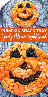 Pumpkin Snack Tray Pumpkin Snack Easy Halloween Snacks Snack Tray