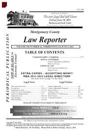 Aramark flowers bakery montgomery al. Montgomery County Law Reporter Montgomery Bar Association