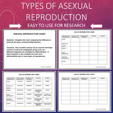 Asexual Reproduction Types Chart Fission Budding Cloning And More