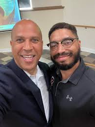 I am extremely proud of our United States Senator Cory Booker for his  unparalleled stamina, unwavering grit, and intellectual fortitude in  engaging the United States Senate in the longest floor speech in