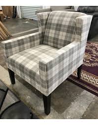4.4 out of 5 stars 121. Kincaid Marin Chair In Grey Plaid Furnish This