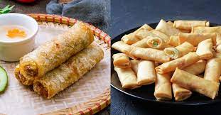 The main difference between the egg roll and spring roll wrapper is that spring roll wrapper have thin, often translucent flour wrappers and usually aren't fried, while egg roll wrapper have thicker. Crucial Difference Between Egg Roll And Spring Roll You Must Know Fitibility