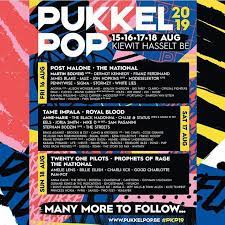 Jun 11, 2021 · op de website houdt pukkelpop nog steeds vol dat het zal doorgaan met 66.000 toeschouwers, maar of dat effectief zal doorgaan, valt nog af te wachten. The Initial Pukkelpop Festival 2019 Line Up