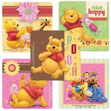 Winnie The Pooh Stickers Winnie Pooh Party Envelope Seals Party Favors Reward Charts Parents Merit Awards Teachers Birthday Party