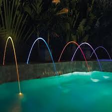 Pentair 580001b Magicstream Laminar Led Black Lid Water Feature Pool Fountain Swimming Pool Fountains Pool Water Features