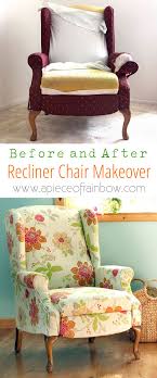 Fabric Chair Makeover Before After Fabric Chairs Makeover Chair Fabric Chair Makeover