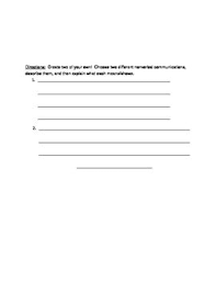 Nonverbal Communication Worksheet Nonverbal Communication Communication Worksheets