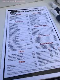 Just a short walk from hyannis harbor, the black cat tavern is a fun place for a tasty dinner. Online Menu Of Black Cat Harbor Shack Restaurant Hyannis Massachusetts 02601 Zmenu