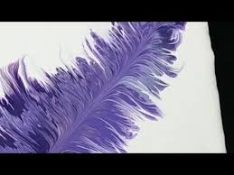 You Flow Like A Feather In A Beautiful World Acrylic Pouring Traveling Kiss Pour Feather Youtube Acrylic Pouring Acrylic Pouring Techniques Pouring Painting