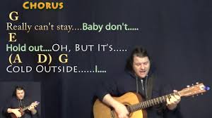 Baby It S Cold Outside Christmas Munson Duet In G Guitar Ukulele With Chords Lyrics Youtube