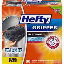 Put hefty kitchen trash bags to work inside and outside your home. Black Hefty Ultra Strong Kitchen Trash Bags 13 Gallon Garbage Bags Clean Trash Cans Wastebaskets Home Garden Worldenergy Ae
