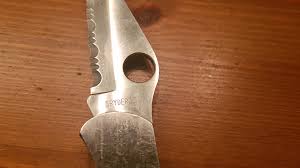 You don't need to be a climber to find the large and small. Camel Spyderco Knife Which Model Is It Spyderco Forums