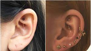 11 Of The Best Rook Ear Piercings On Instagram Teen Vogue