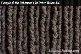This statement knit is defined by its textural and chunky design. The Fisherman S Rib Stitch Knitting Stitch Dictionary Ribbing