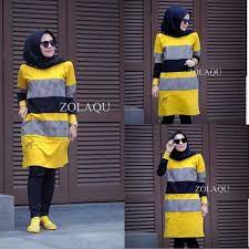 Buy >=200 pcs discount idr 4000 /pcs (progressif, trx paid : Baju Tunik Terbaru Zolaqu Tunik Atasan Wanita Kaos Tunik Wanita Motif Shopee Indonesia