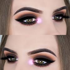 Although most people tend to stick with a simple black eyeliner, if you have hazel eyes, you can try experimenting with different colors to see what makes your eyes stand out. 36 Cool Makeup Looks For Hazel Eyes And A Tutorial For Dessert Smokey Eye Makeup Hazel Eye Makeup Eye Makeup
