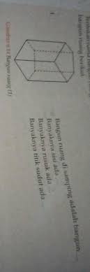 Berikut ini adalah pembahasan dan kunci jawaban matematika kelas 8 semester 1 halaman 20. Tugas Rumah 6 1tentukan Nama Bangun Ruang Beserta Banyak Sisi Rusuk Dan Titik Sudut Dari Brainly Co Id